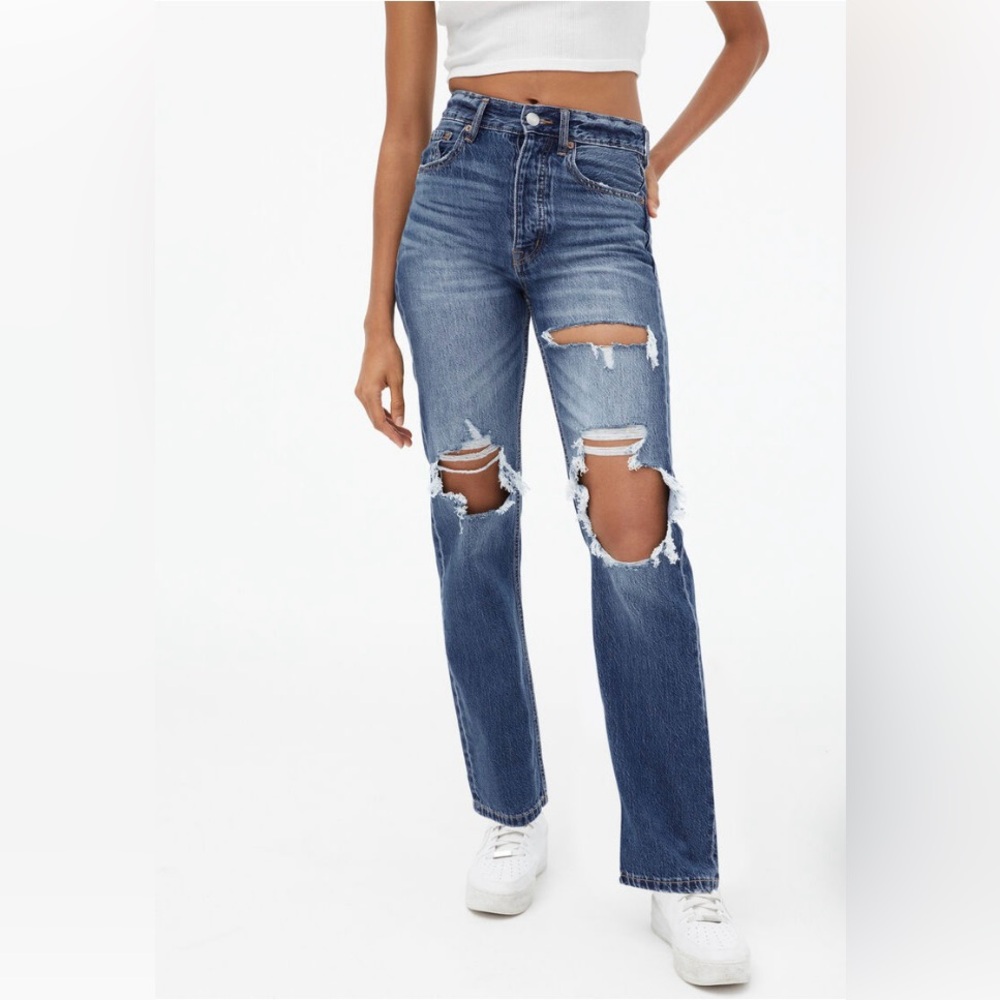 Aeropostale 90s baggy, non stretch, dark wash, size 0 regular, NWT